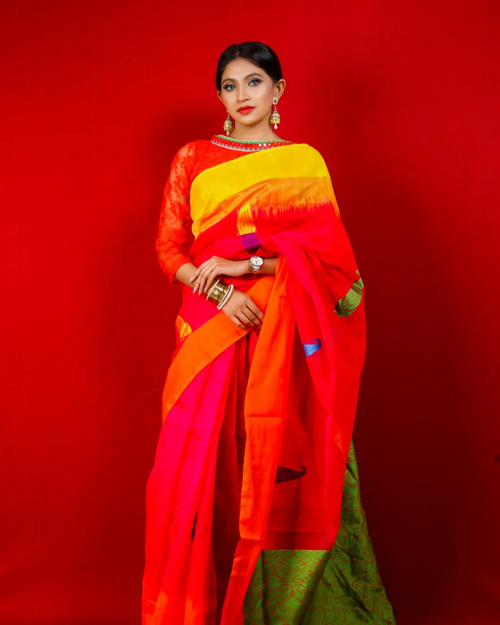 Tangail Cotton Saree